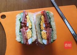 十分钟搞定快手三明治?的做法图解14