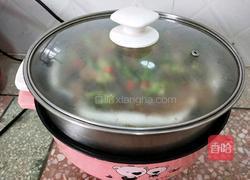 粉丝金针菇蒸基围虾的做法图解13