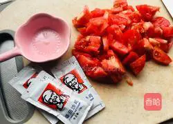 Illustration of how to make tomato sardines 5