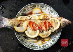 柠檬黄豆蒸鳊鱼的做法图解8