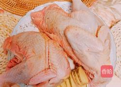 鲜芋响螺片黑豆芡实黄精茶树菇炖母鸡汤的做法图解1