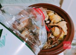 鲜芋响螺片黑豆芡实黄精茶树菇炖母鸡汤的做法图解10