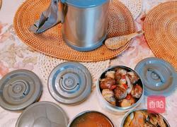 鲜芋响螺片黑豆芡实黄精茶树菇炖母鸡汤的做法图解14