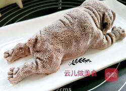 仿真沙皮狗慕斯的做法圖解16