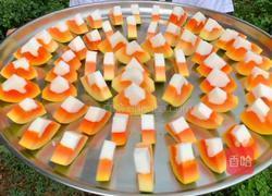 牛奶木瓜的做法图解6