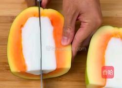 牛奶木瓜的做法图解5