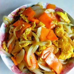 圆葱炒鸡蛋的做法[图]