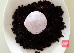 黑米豆沙饭团的做法图解7