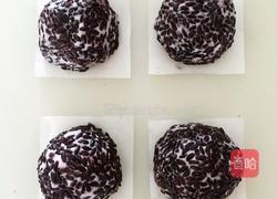 黑米豆沙饭团的做法图解8