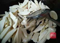 茭白炒肉片的做法图解7