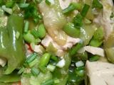 毛豆丝瓜烧豆腐