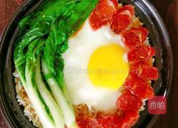 煲仔饭(广式腊肠煲仔饭)的做法图解17