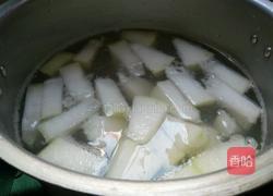 冬瓜花蛤肉片汤的做法图解5