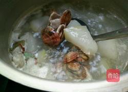 冬瓜花蛤肉片汤的做法图解10