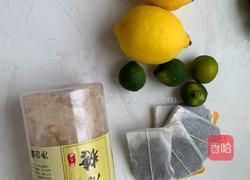 自制金桔柠檬冰红茶的做法图解1
