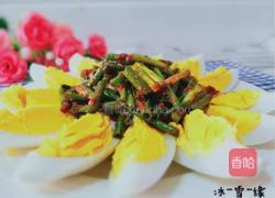 小葱拌鹅蛋的做法图解8