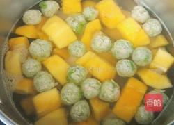 木瓜豆腐圆子汤的做法图解10