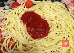 培根番茄意面的做法图解5