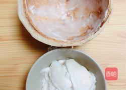 鲜椰浆苦咖啡绵绵冰（椰子油奶白顺滑诱人极了）的做法图解3