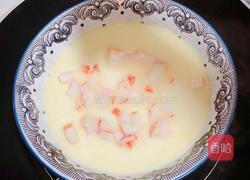 豆浆蟹柳蒸水蛋(经典粤菜)的做法图解9