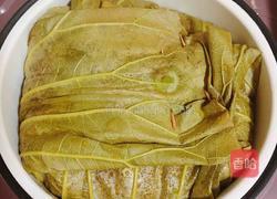 鲜蔬肉肠荷叶蒸饭的做法图解14