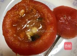 海参虾仁番茄盅的做法图解3