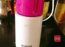 火龙果酸奶饼的做法图解2