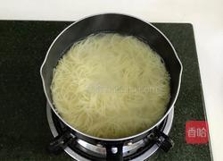 南瓜香肠芦笋意面的做法图解6