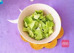 快手青菜鸡蛋面的做法图解3