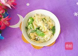 快手青菜鸡蛋面的做法图解14