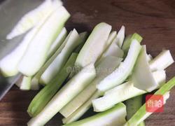 丝瓜拌面的做法图解3