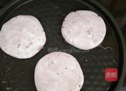 黑糖蜂蜜芝麻紫薯饼的做法图解4