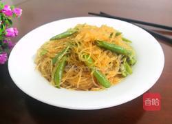 四季豆炒粉丝的做法图解19
