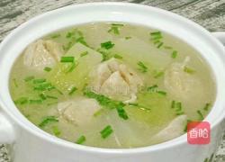 冬瓜肉丸汤的做法图解9