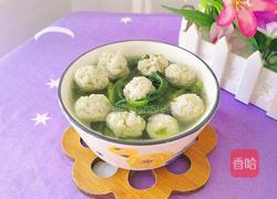空心菜圆子汤的做法图解16