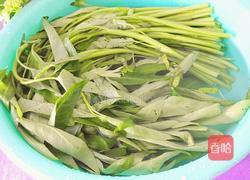 空心菜圆子汤的做法图解2