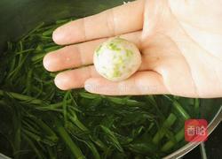 空心菜圆子汤的做法图解10