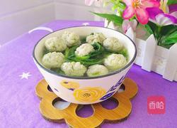空心菜圆子汤的做法图解13