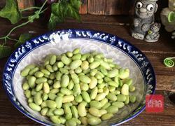 辣椒酱蒸毛豆米的做法图解2