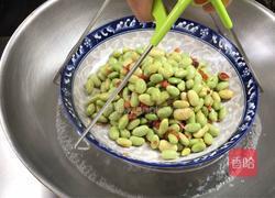 辣椒酱蒸毛豆米的做法图解5