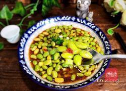 辣椒酱蒸毛豆米的做法图解8