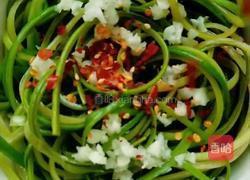 凉拌蒜薹的做法图解6