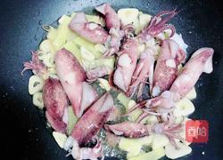 罗勒笔管鱿鱼意面的做法图解10