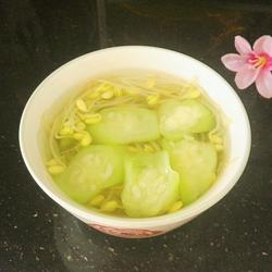 豆芽丝瓜汤的做法[图]