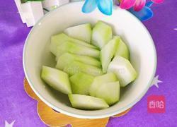 豆芽丝瓜汤的做法图解3