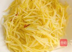 呛土豆丝的做法图解2