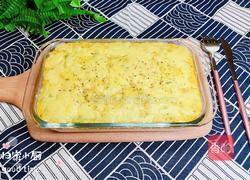 西兰花玉米鸡肉糕（芝士焗烤版）的做法图解19