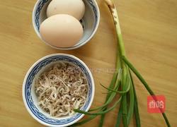 葱香银鱼煎蛋的做法图解1