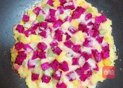 馒头水果披萨的做法图解12