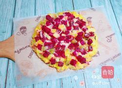 馒头水果披萨的做法图解13